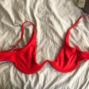 Underwire bikini top